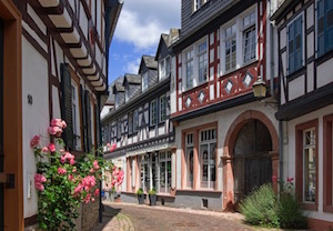 Rhine valley town
