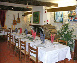 restaurant at Domaine de Fraisse